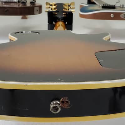 1979 Gibson Les Paul Custom Left-Handed Lefty Tobacco Sunburst Vintage Electric Guitar image 8