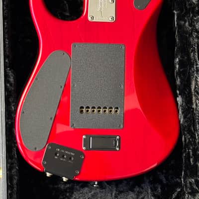 Ernie Ball Music Man JP7  2011 - John Petrucci - Cherry Burst image 4