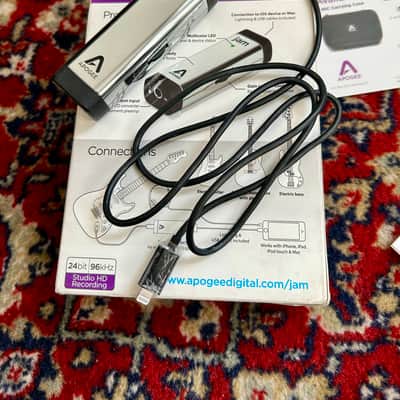 Apogee Jam 96K USB Guitar Interface 2010s Silver / Black image 4