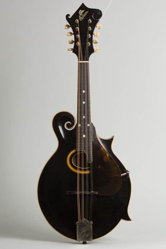 Gibson  F-2 Carved Top Mandolin (1912), ser. #17005, original black hard shell case. image 1