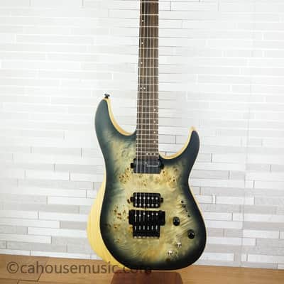 Schecter Reaper-6 FR S Sustainiac - Satin Charcoal Burst image 15