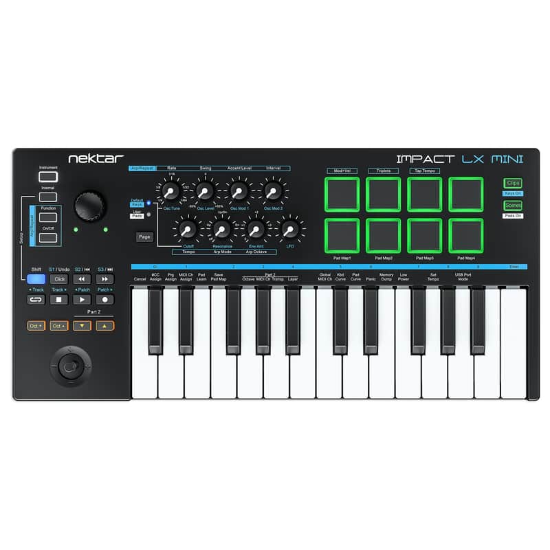 Nektar Impact LX Mini 25-Key MIDI Controller imagen 1
