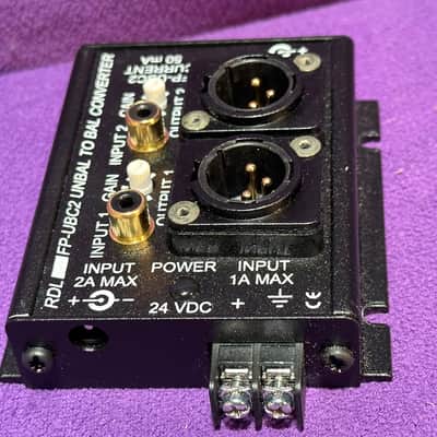 RDL FP-UBC2 unbalanced to balanced converter. Professional tool! Incl. PSU ! image 4