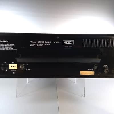 Revac TR 6001 stereo tuner / Year 1980 - nero image 8