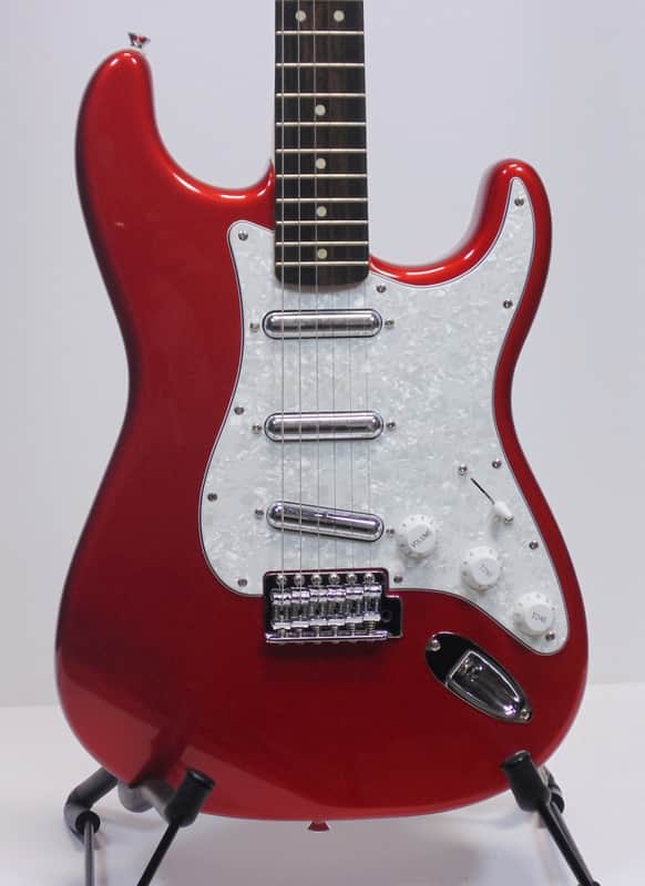 Squier Surf Strat with Duncan Lipstick Pickups | Reverb