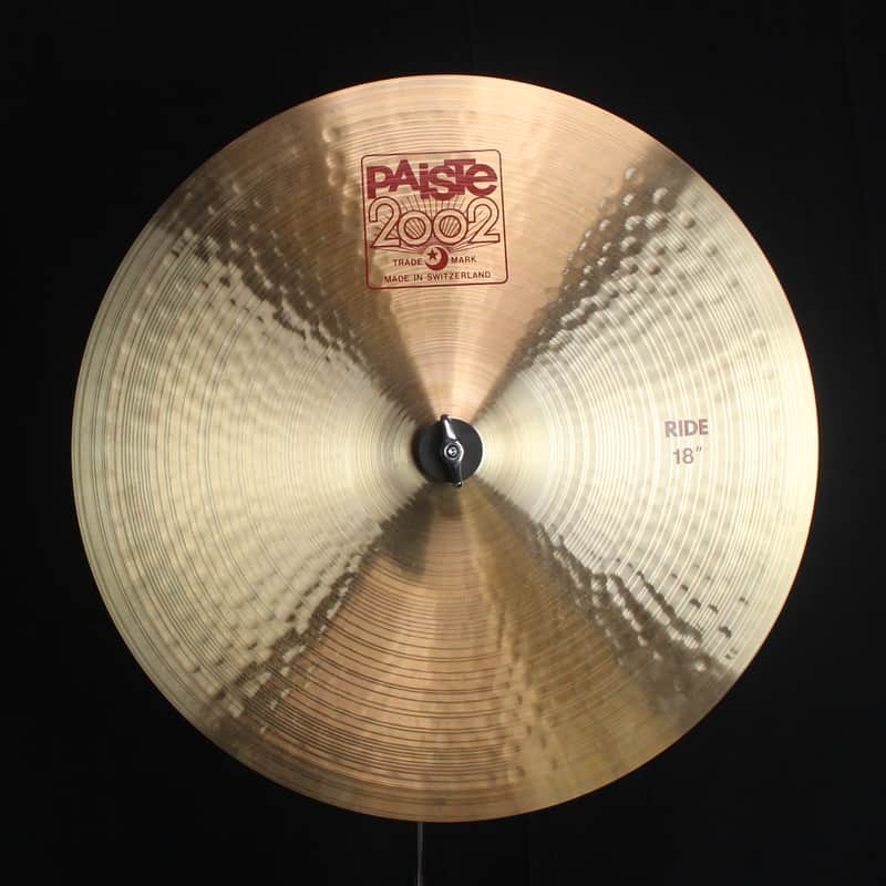 Used Paiste 18" 2002 Ride - 1795g (video demo) image 1
