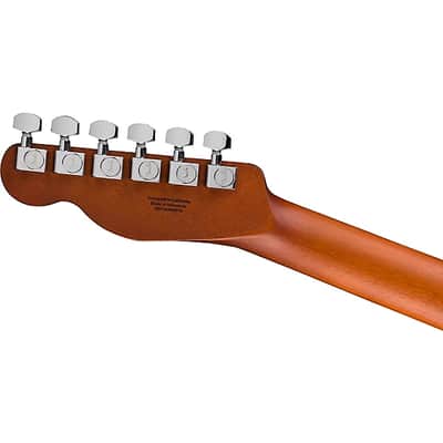 Fender Acoustasonic Standard Telecaster Electric Guitar. Aged Natural image 7