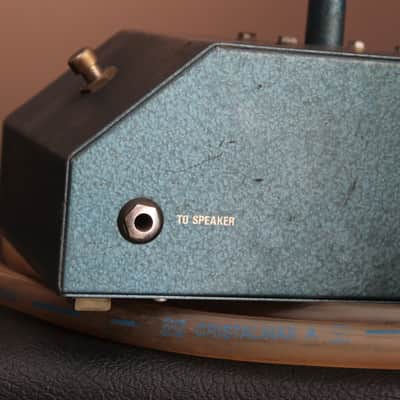 Jimmy bean Voice box talk box 1970s - Blue image 4