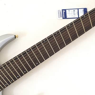 Ibanez RGDMS8 8 String Multiscale Guitar Classic Silver B-Stock image 3