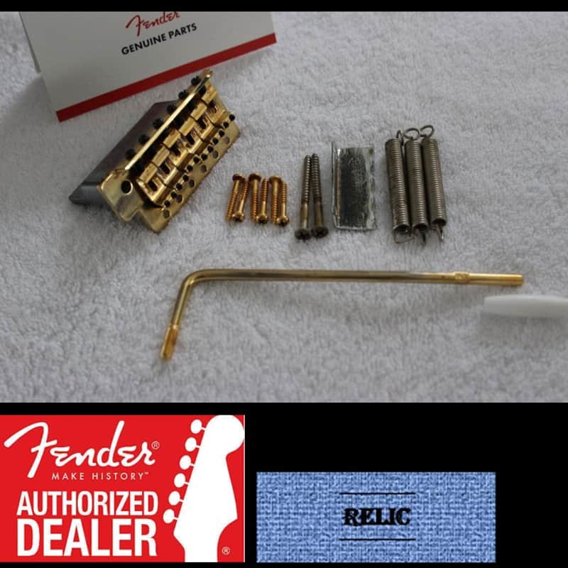 Photos - Guitar Fender 005-9561-000 Standard Stratocaster Vintage-Style Bridge... 