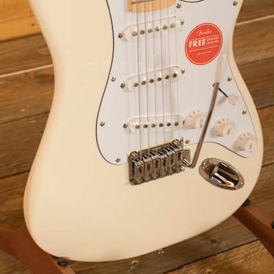 Squier Affinity Series Stratocaster - Maple - Olympic White image 6