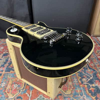 Greco Les Paul Custom Model EG600P Peter Frampton Black Beauty MIJ Fujigen - 1977 image 19