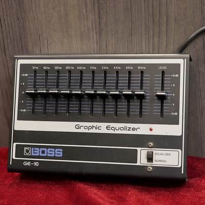 Boss GE-10 Graphic EQ | Reverb