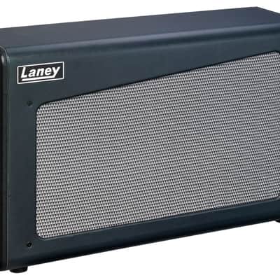 LANEY Cub-212 2x12 Open Back Guitar Cabinet with Custom HH Drivers for Vintage Tone image 5