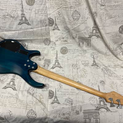 Peavey Fury IV 2001 4-String Turquoise Factory Active Electronics Lightweight Funk Master! image 9