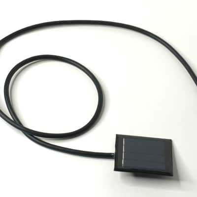 Tidbit Audio Solar Patch Cable - Mini Solar Panel CV Generator for Eurorack and Modular Synth 2025 - Black image 2