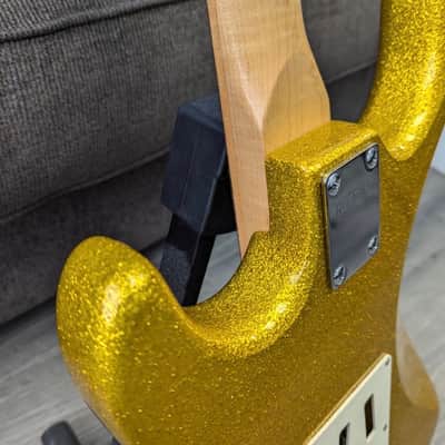 ‘16 Kramer | Ltd. Edition Pacer | 40th Anniv. | Electric Candy 🍭Gold Metal Flake | Floyd Rose | Korea image 14