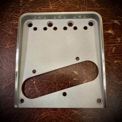 Van Dyke-Harms LEFT HAND Fender American Professional/American Professional II/Mod Shop Hybrid Bridge Only 2024 - Stainless Steel image 3