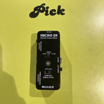 Mooer Micro DI 2010s - Black image 1