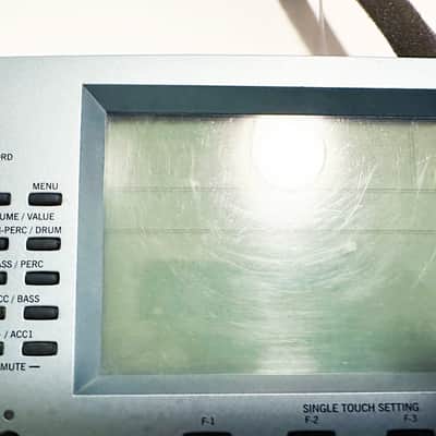 KORG PA50 Synthesizer LCD Display with a Bezel Assembly. Works Great ! image 6