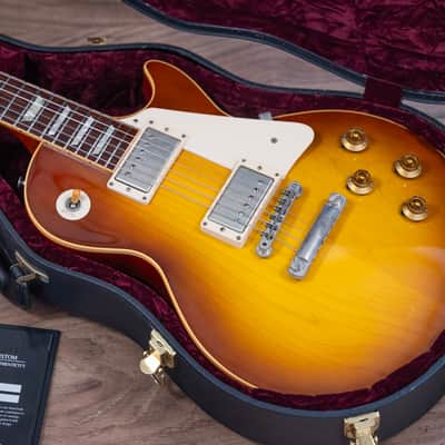 2008 Gibson Custom Shop 1958 Reissue Les Paul Standard - in Iced Tea image 8