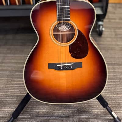 Collings OM2H SB Sunburst w/ Original Deluxe Hardshell Case + Demo Video image 2