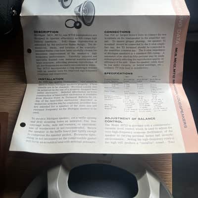 Electro Voice EVM C8 1968 image 6