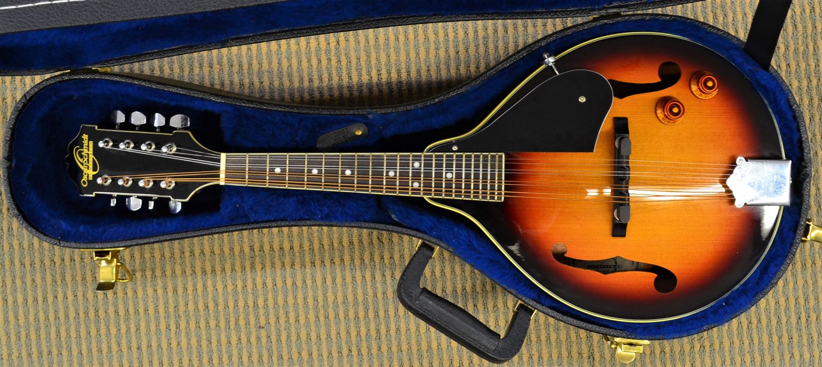 Oscar Schmidt OM10E-TS A-Style F-Hole Mandolin | Reverb