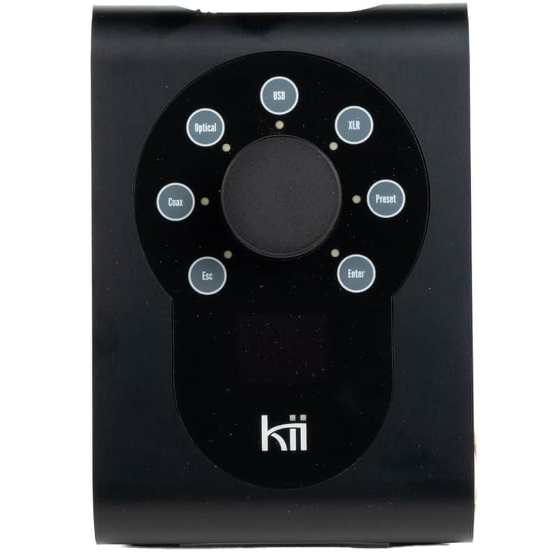 Kii Control Table Top Hardware Remote for Kii Speaker System - Black Anodized image 1