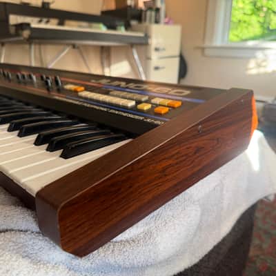 Roland Juno-60 61-Key Polyphonic Synthesizer 1982 - 1984 - Black image 8