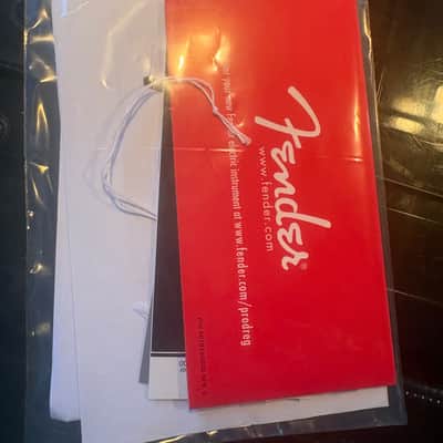 Fender Guitar Case Candy Manual Warranty Care Instructions Tags image 8