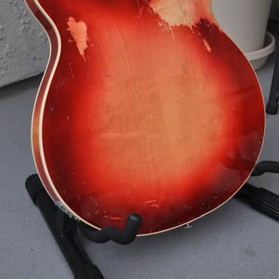Original 1965 Rickenbacker Rose Morris Model 1993 Export 12-String Fireglo image 22