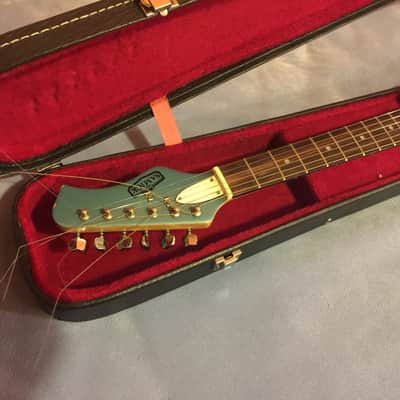 Samick Artist Series Flying V 1980s Metallic Blue image 3