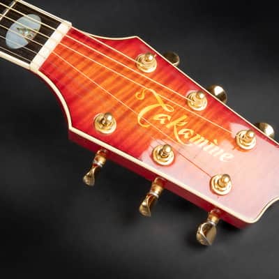 1990s Takamine NPT115 - Fire Red Burst | Japan Vintage Electro