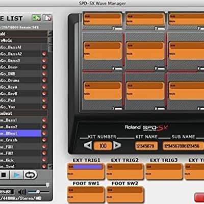 Roland SPD-SX Percussion Sampling Pad with 4GB Internal Memory, Black medium image 3