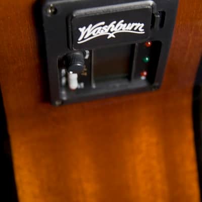 Washburn C5CE-A Classical Series Cutaway Acoustic Electric Guitar image 8