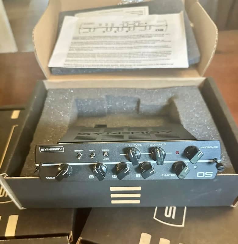 Synergy OS 2-Channel Preamp Module 2010s - Black image 1