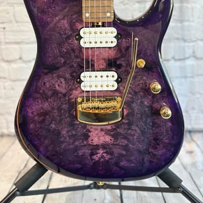Ernie Ball Music Man Jason Richardson Signature Cutlass HH Majora Purple 2023 image 2
