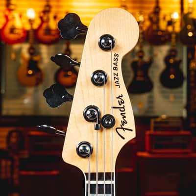 2017 Fender American Elite Jazz Bass, Ocean Turquoise w/ OHSC - Used image 7