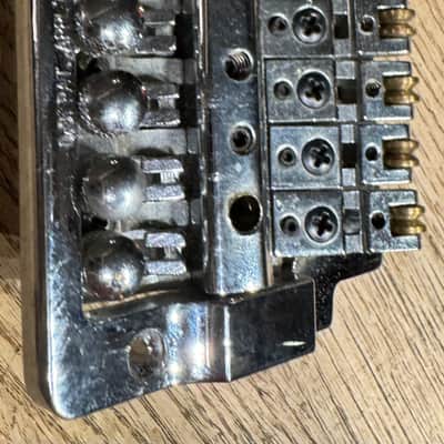 Kahler 2300 professional series Locking Guitar Tremolo bridge 80s - Chrome image 2