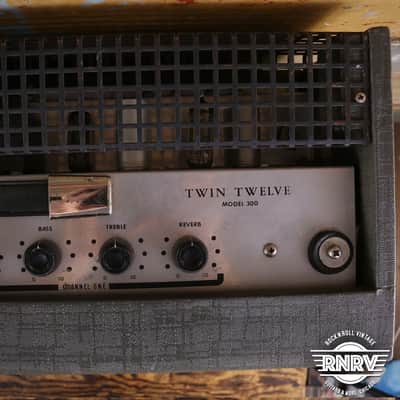 Danelectro Model 300 Twin Twelve  2 x 12" Combo Amplifier image 6