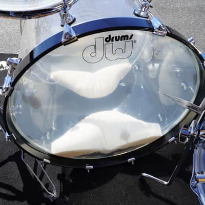DW Design Series - 3pc Clear Acrylic Shell Pack | 12", 16", 22" image 10