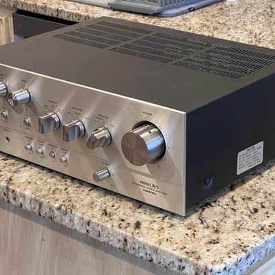 Onkyo A-5 Solid State Integrated Stereo Amplifier Silver-Serviced image 3
