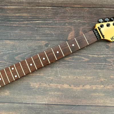 80s KRAMER JK1000 Pacer Head Neck White Made in Japan | Reverb