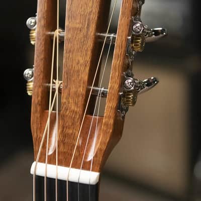 Martin Custom Old Style 18 0 Acoustic Guitar - Flamed Mahogany/Western Red Cedar with Hardshell Case image 5