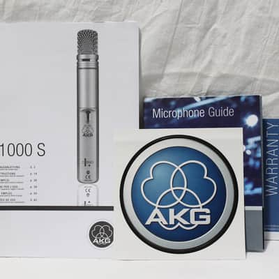 AKG C1000S condenser microphone XLR with original carry case image 7