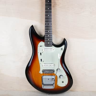 Yamaha SG-2 MIJ 1966 Sunburst Vintage Japan Fender USA Jaguar PUs w/ OHSC image 2