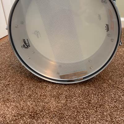 Gretsch Solid Aluminum Snare Drum 14x5 w/Micro-Sensitive Strainer image 7