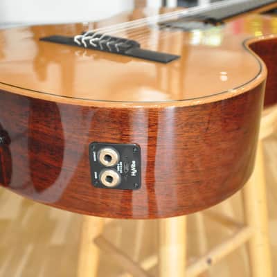 LAG Classical Hyvibe CHV15E / Nylon Smart Guitar / Lâg HyVibe 15 Series by Maurice Dupont image 6