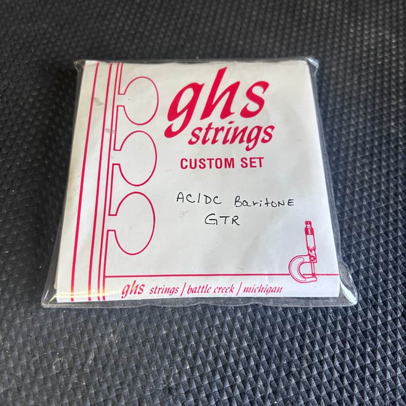 GHS Strings Custom Set made for Cliff Williams AC/DC NEW OLD STOCK image 1